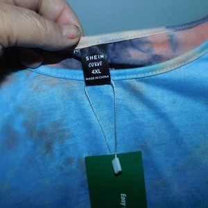 tie dye tshirt  short sleeve new with tags